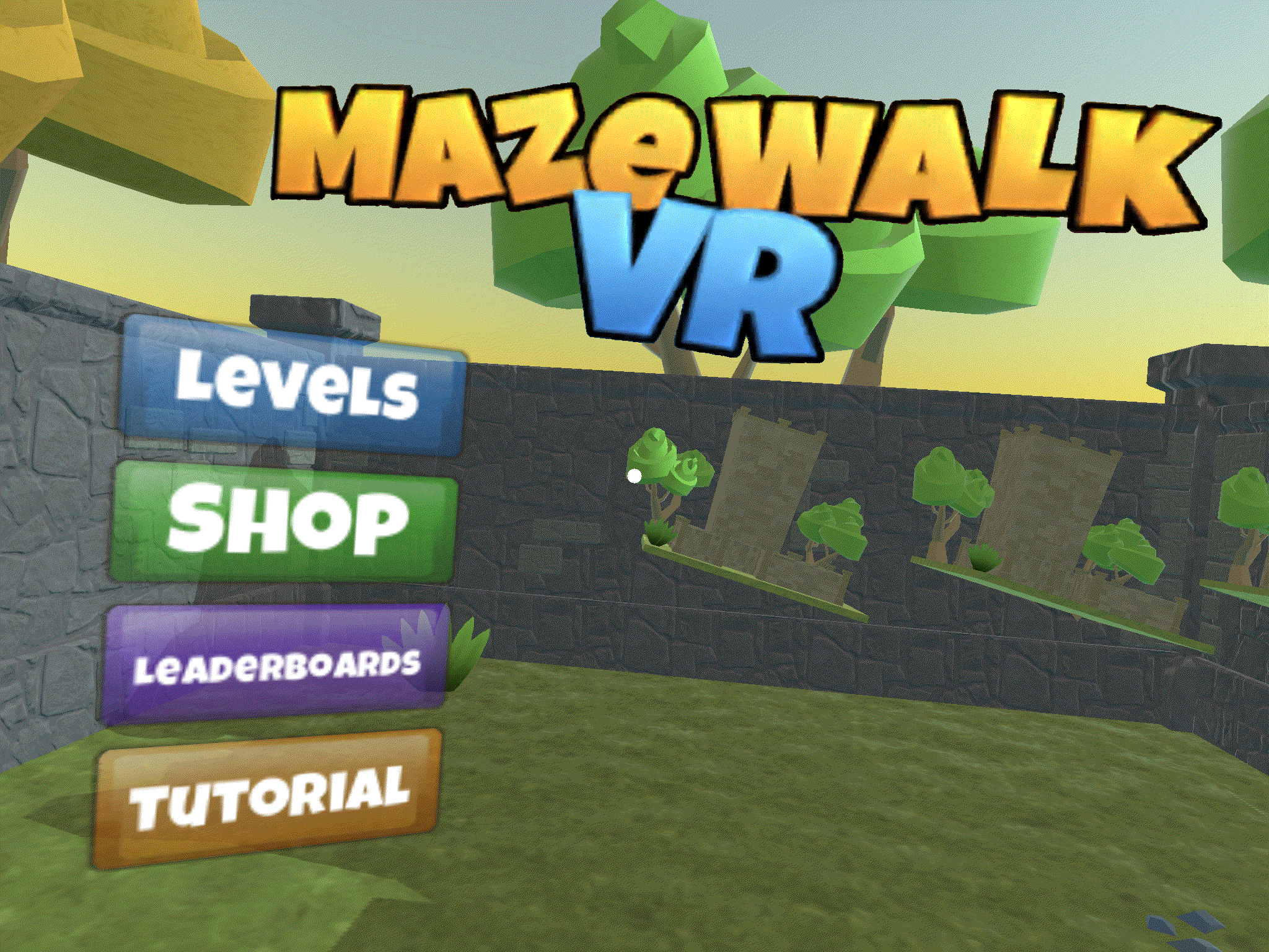 VR maze walk